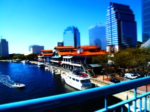 "Jacksonville Landing at an Angle". Manipulated photo, 2013.